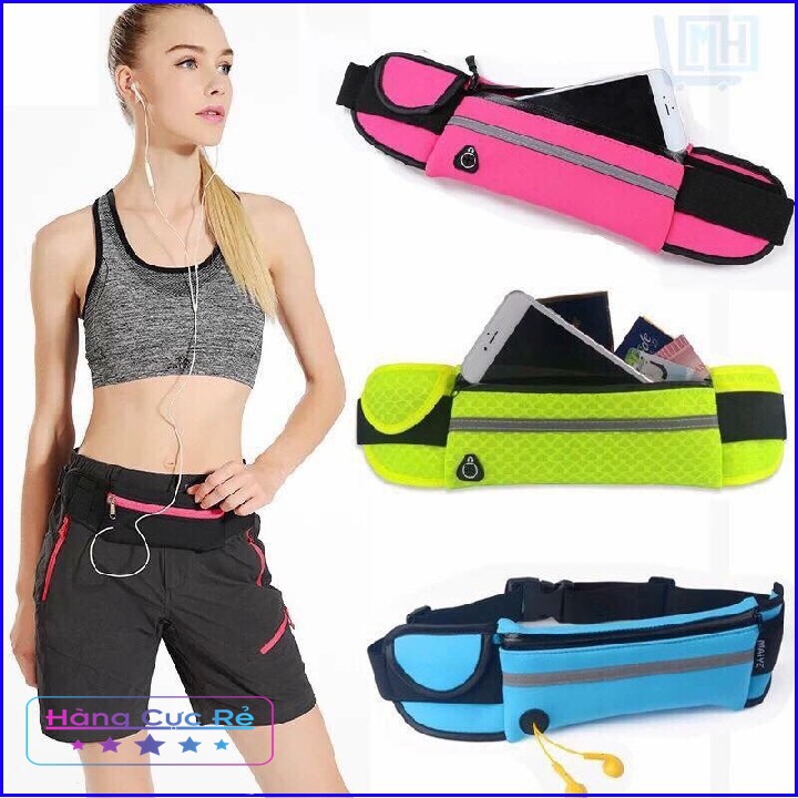 Combo 2 Túi thể thao đeo hông tập GYM chạy bộ🤸Freeship🤸Túi đựng điện thoại có đai đeo bụng tiện dụng-Shop Hàng Cực Rẻ