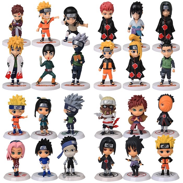 Mô hình naruto sasuke sakura gaara cực cute - T06 TMC Store