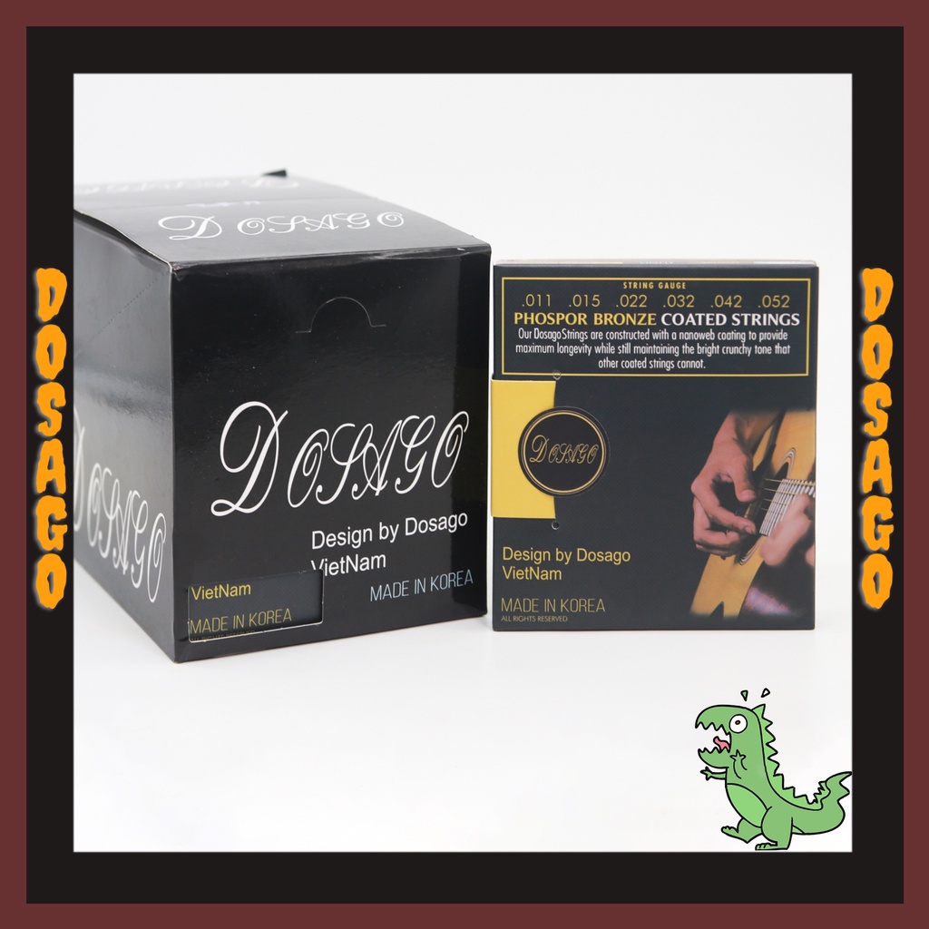 Chính hãng Dosago dây đàn guitar Acoustic Việt Nam