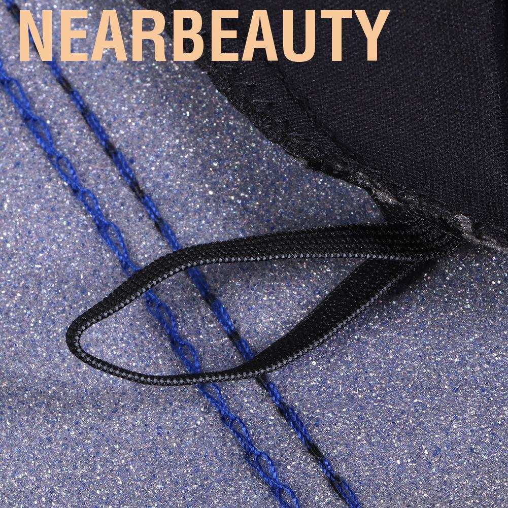 Nearbeauty 9Pcs/Set Seat Cover Protector Interior Accessory for 5-Seats Car