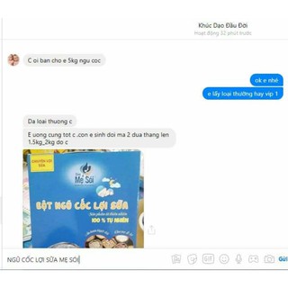 Ngũ cốc lợi sữa