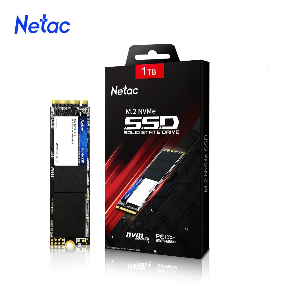 Netac M.2 SSD PCIe NVME dung lượng 128Gb/256Gb/512Gb/1Tb. Bảo hành 3 năm