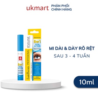 Tinh Chất Dưỡng Mi Eveline 8 in 1 Total Action Lash Therapy professional