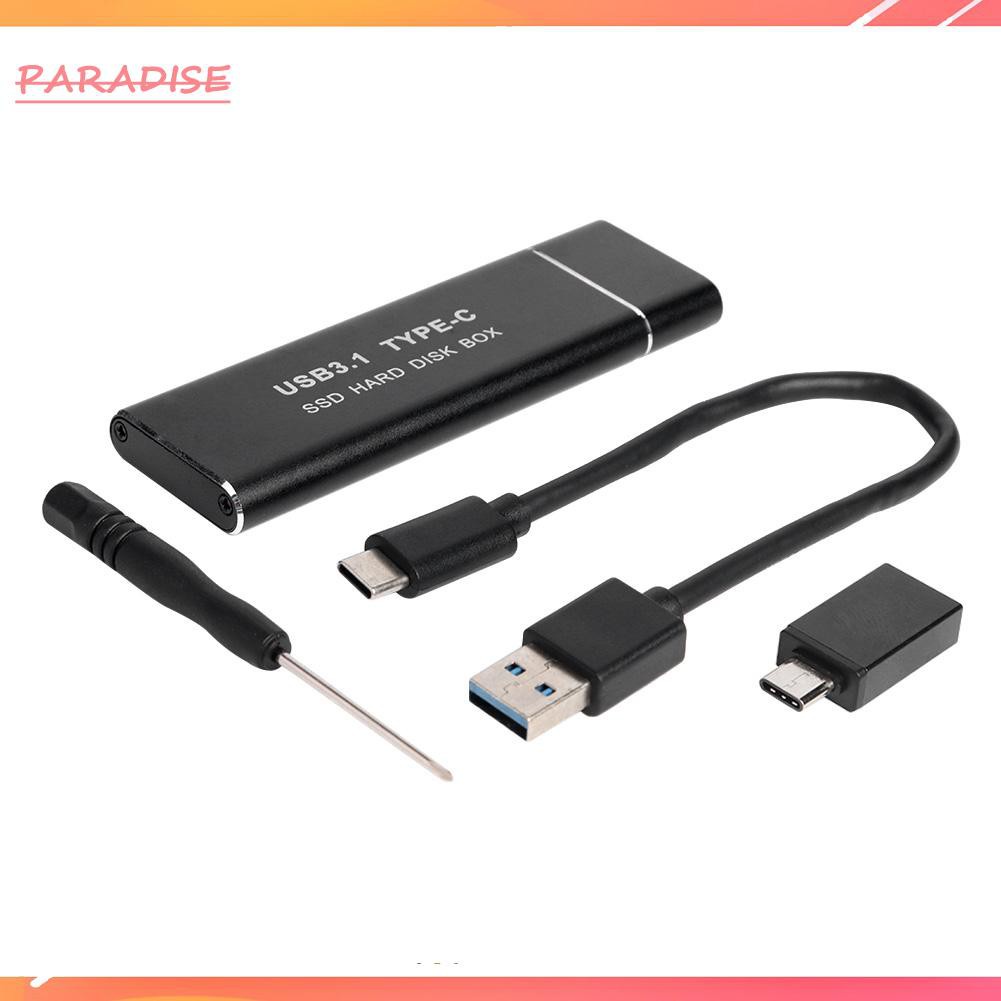 Hộp Đựng Ổ Cứng Ngoài Usb Type C M.2 Ssd Sata M / B Ốp | BigBuy360 - bigbuy360.vn