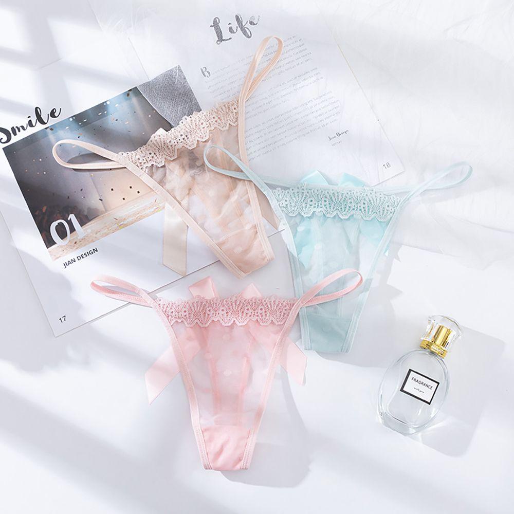 Quần Lót Lưới Không Đường May Lưng Thấp Gợi Cảm WMES15H