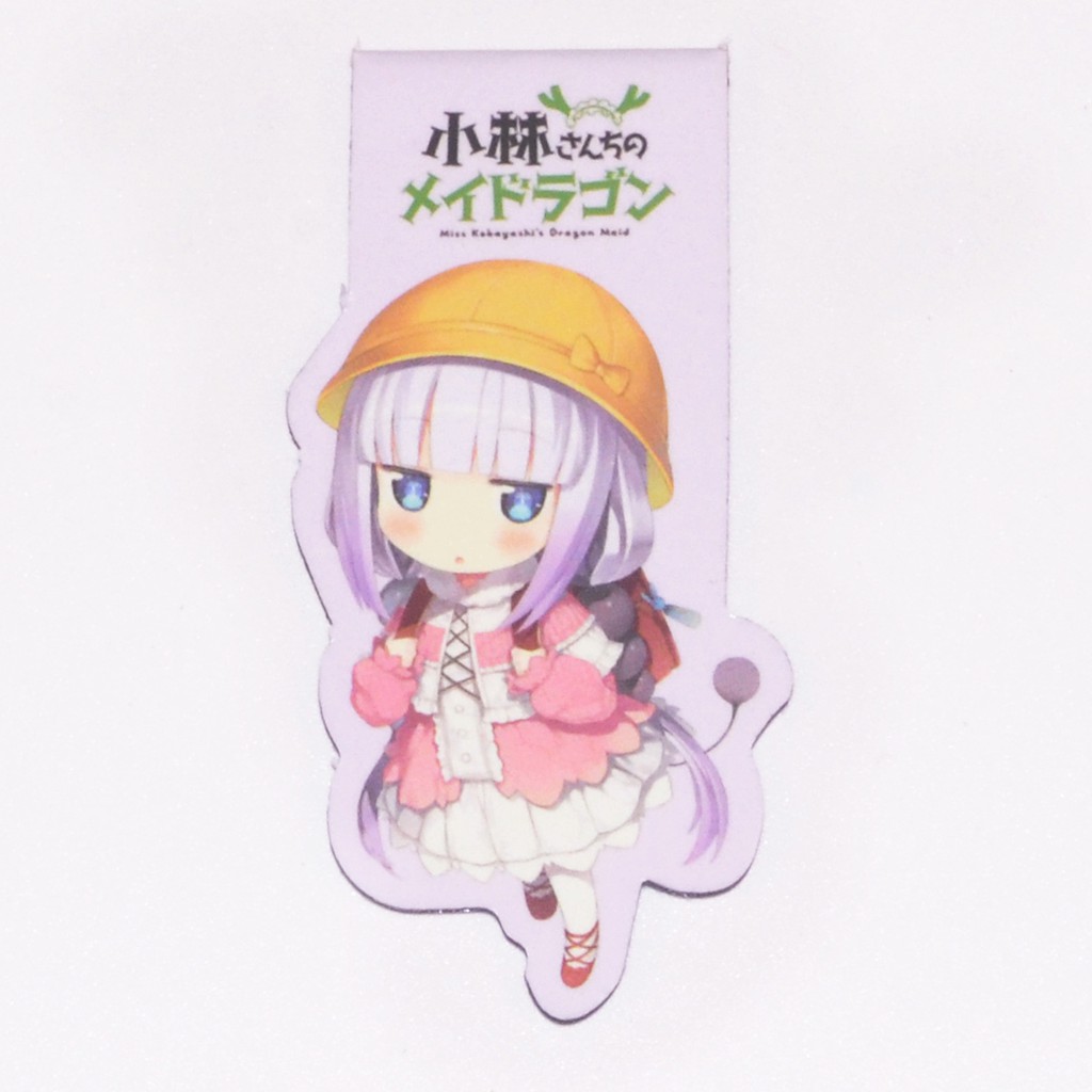 [thanh lý bán lỗ] Bộ 6 Bookmark Anime nam châm - Kobayashi-san Chi no Maid Dragon [AAM] [PGN25]