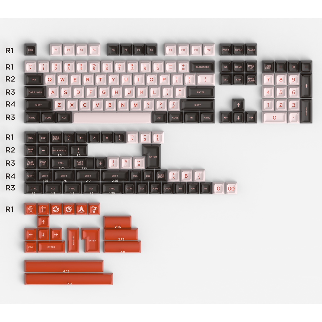 Bộ Bàn Phím Cơ Chơi Game 172 Phím Cherry MX