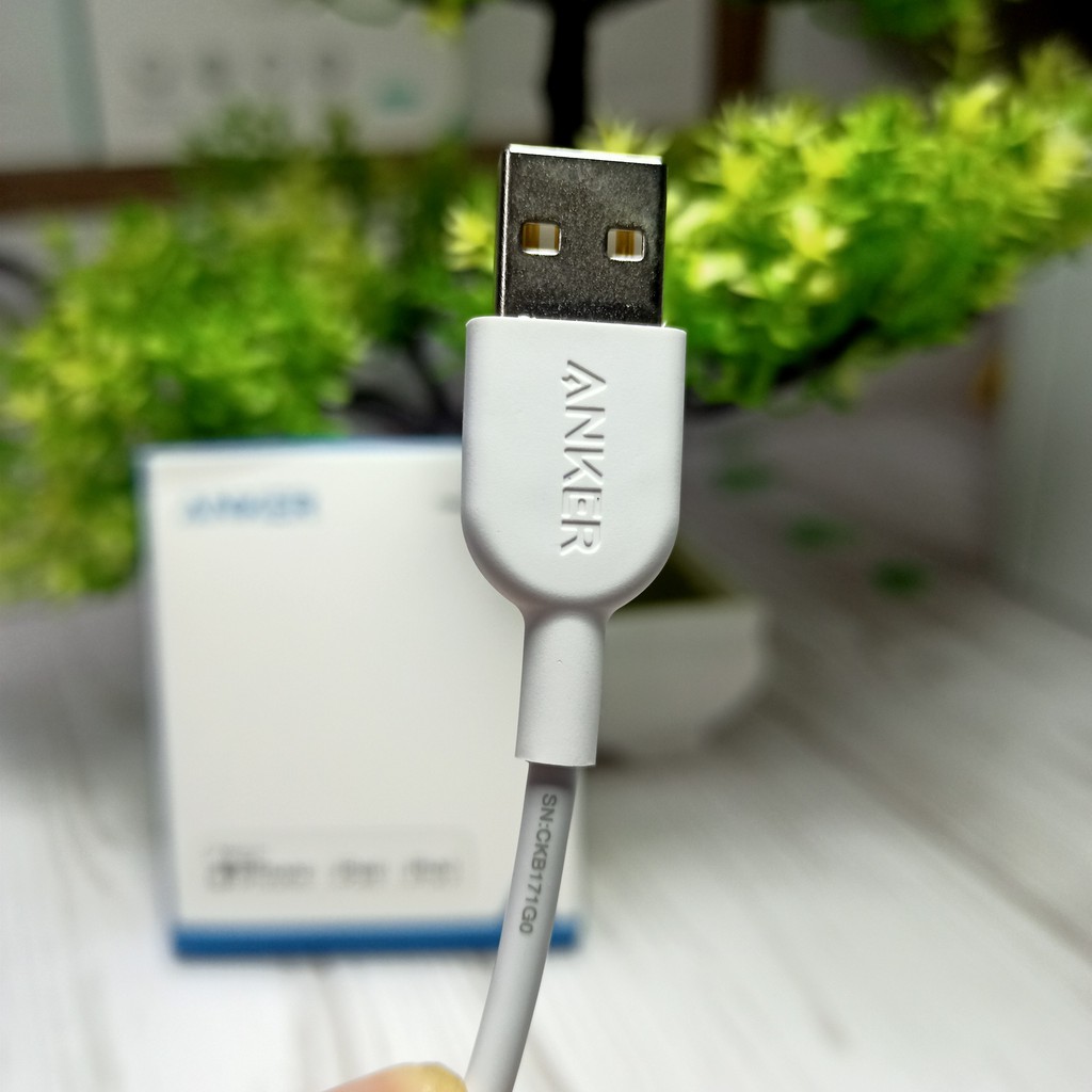 Cáp Sạc Anker PowerLine II Lightning, Chip C89 Chuẩn MFi Cho iPhone, A8432 / A8433