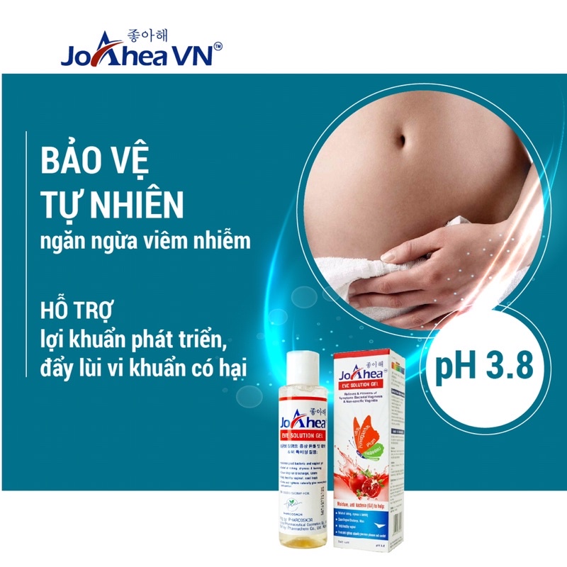 Dung dịch vệ sinh phụ nữ, gel vệ sinh phụ nữ, nam JOAHEA EVE SOLUTION GEL