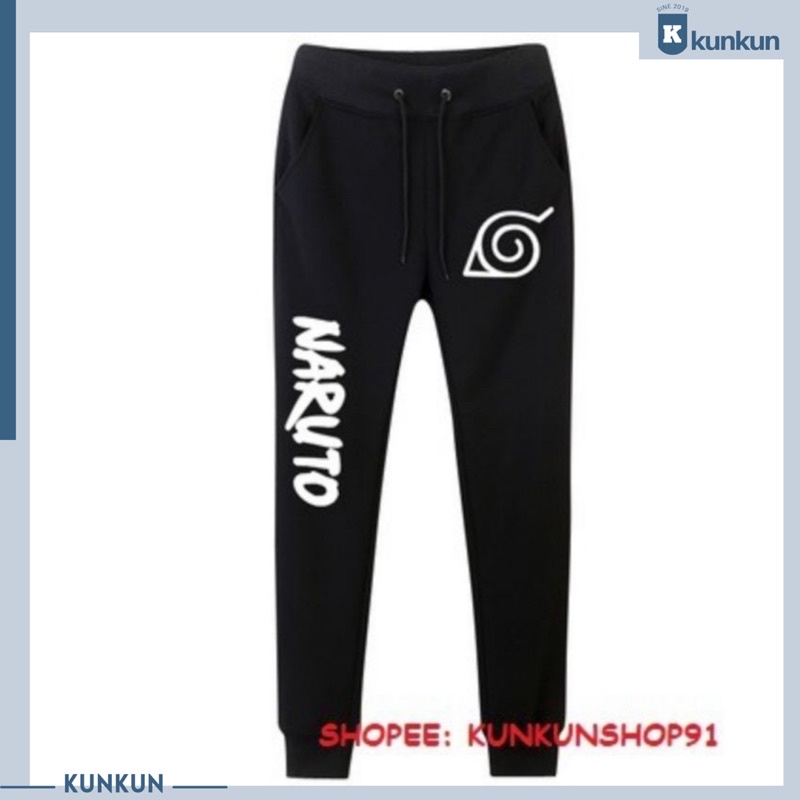 Quần Nỉ Ấm Hoạt Hình Naruto Uchiha Cực HOT