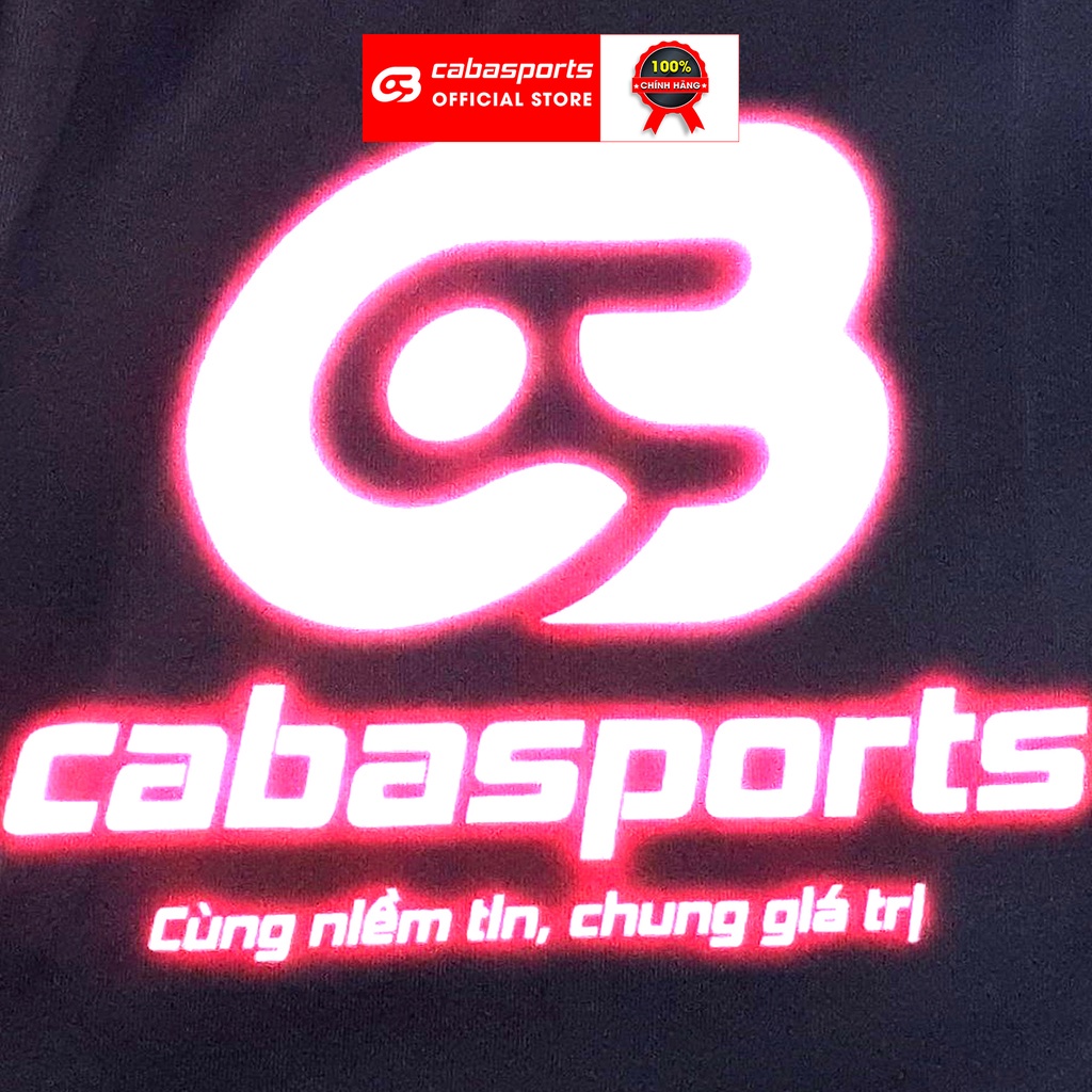 Túi vải Cabasports thun lạnh dây rút đựng vợt cầu lông giá rẻ co giãn 4 chiều