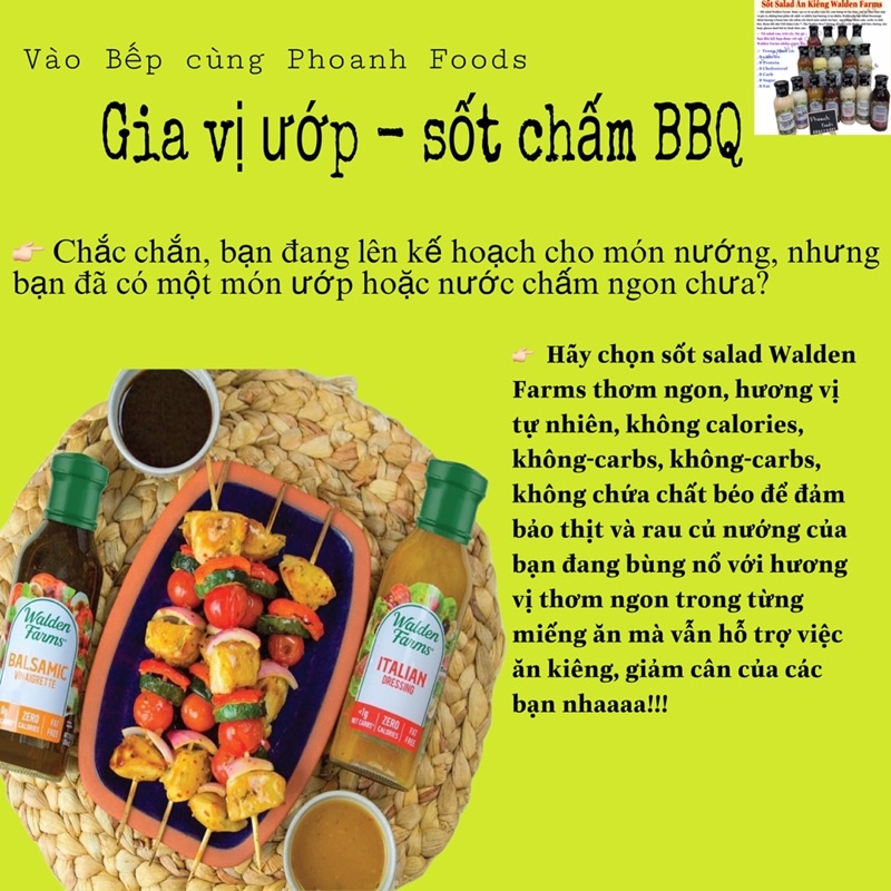 Sốt Salad Ăn Kiêng Walden Farms