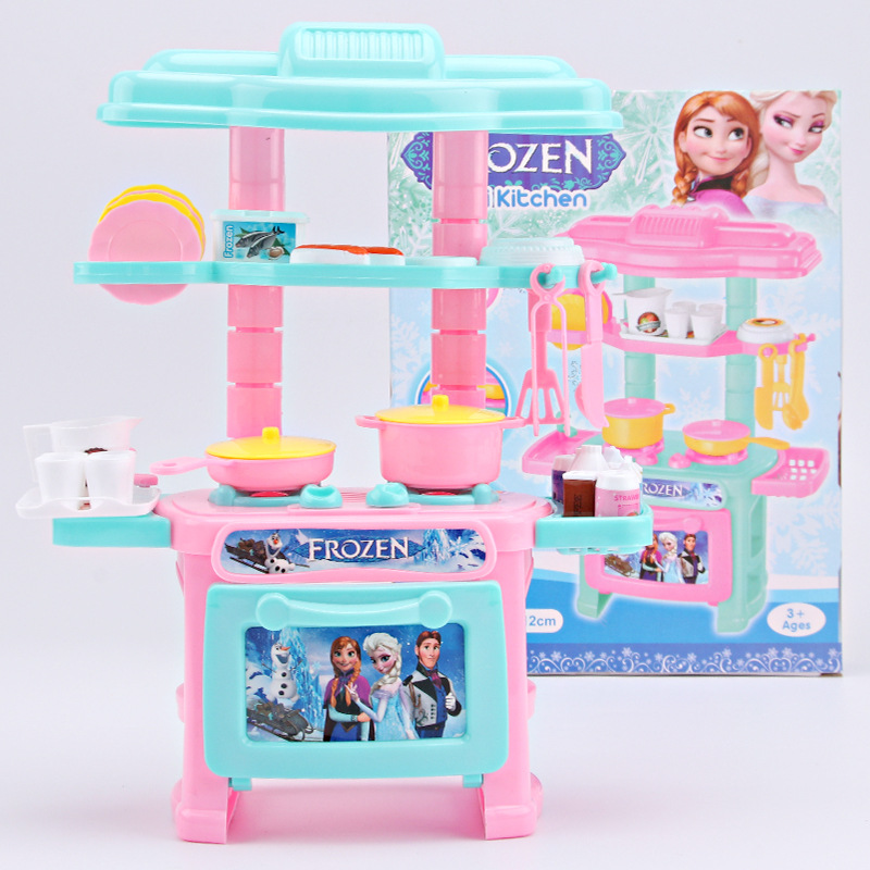 Bộ đồ chơi bếp nấu ăn hình Hello Kitty cho bé gái