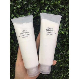 Sữa rửa mặt Muji face soap moisture 120g