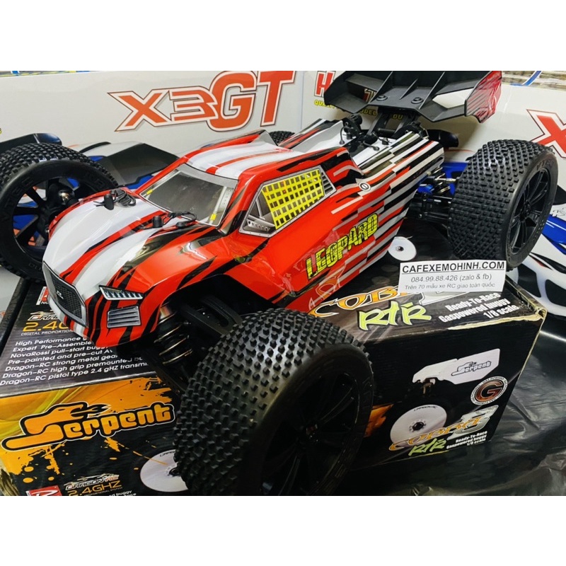 Xe điều khiển Truggy Leopard to khủng 150a hobbywing chạy 100km/h trục kim loại