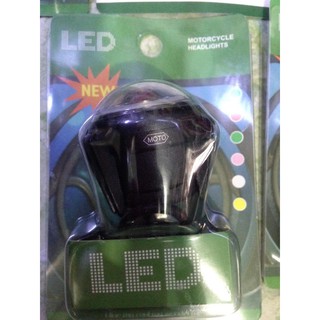 Đèn Led U7 Mini Gắn Chân Gương Xe Máy