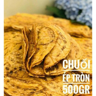🍌CHUỐI ÉP BÁNH TRÒN🍌