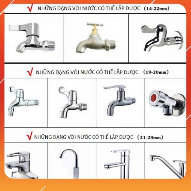 Bộ dây vòi xịt bơm nước tưới rửa ✔, tăng áp 3 lần, loại 3m, 5m 206587 cút sập,nối nhựa vàng+ 🎁 đai