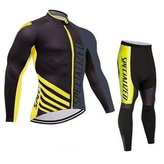 Bộ quần áo xe đạp dài tay specialized pkxd-1149