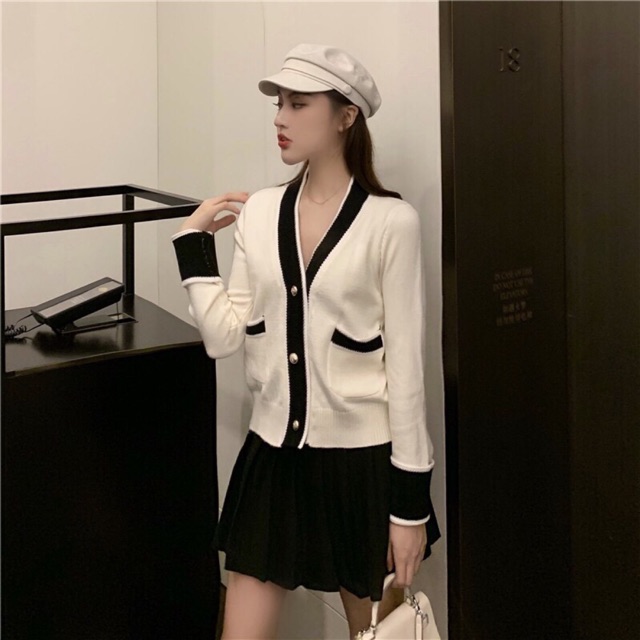 Áo len cardigan hàn quốc