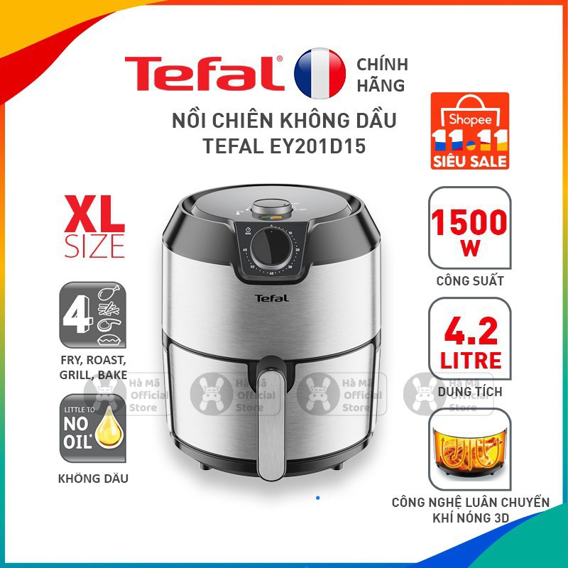 Nồi chiên không dầu Tefal EY201D15