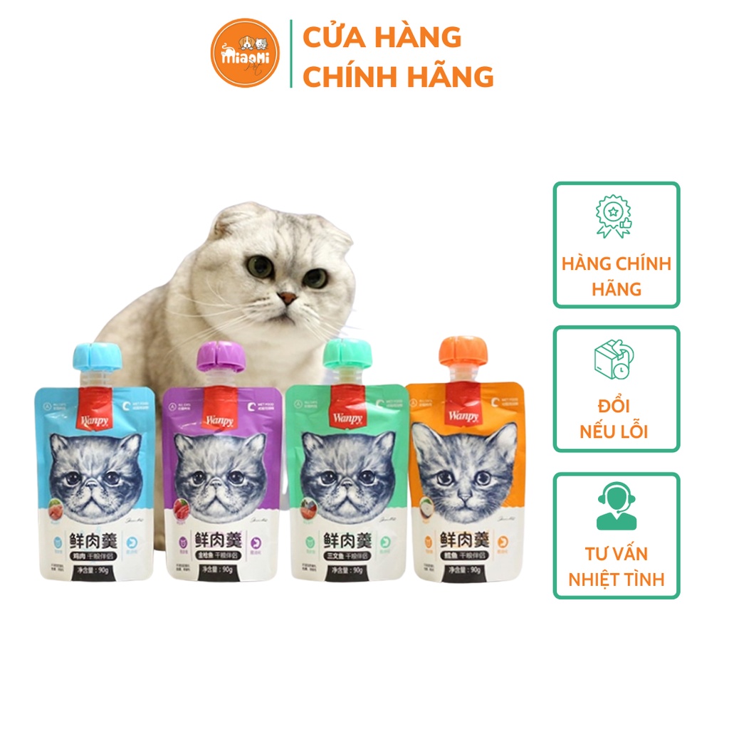Súp thưởng Wanpy nắp vặn