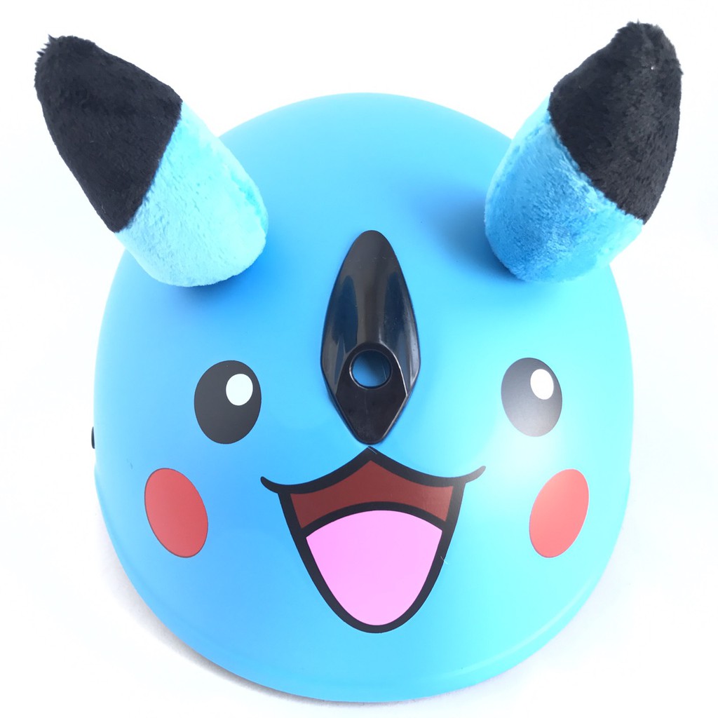 Mũ bảo hiểm trẻ em V&amp;S Helmet Pikachu xanh dương dễ thương