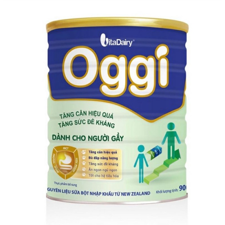 Sữa Oggi dành cho người gầy 900g( từ 3 tuổi trở lên)