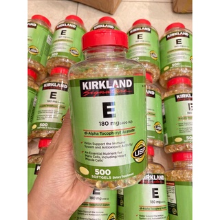 Vitamin E Kirkland 400 IU, E Mỹ (500 viên) ÚC