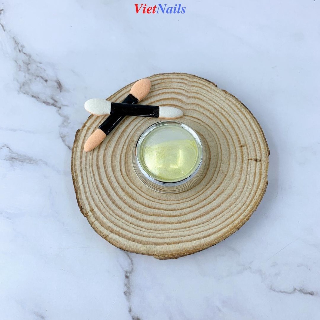 Set 6 Hũ Tráng Gương Ánh Nhũ Trang Trí Nail