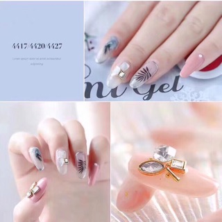 Phụ kiện đá khối hàn quốc trang trí móng