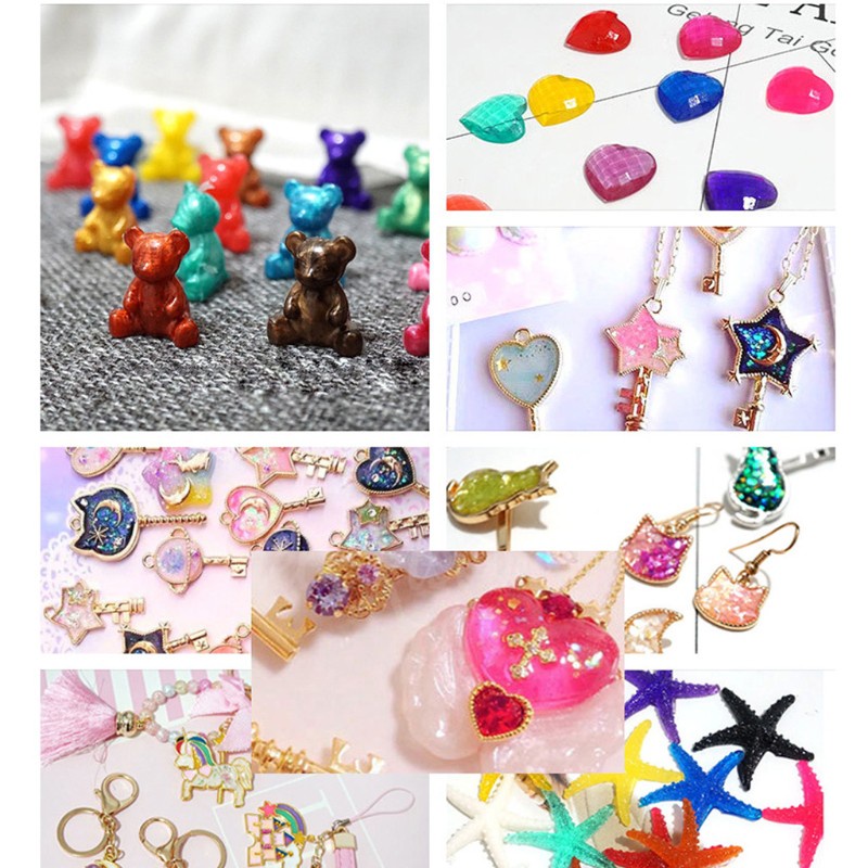 Keo Resin UV - Loại Cứng - Nhanh khô Trong suốt - 100G - Chuyên làm trang sức, handmade