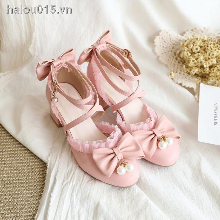 Giày cao gót thời trang thiết kế cho bé 11-12 - 9 tuổi
