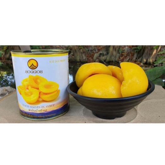 Đào Ngâm BoddoB Thái Lan Đóng Hộp 820g