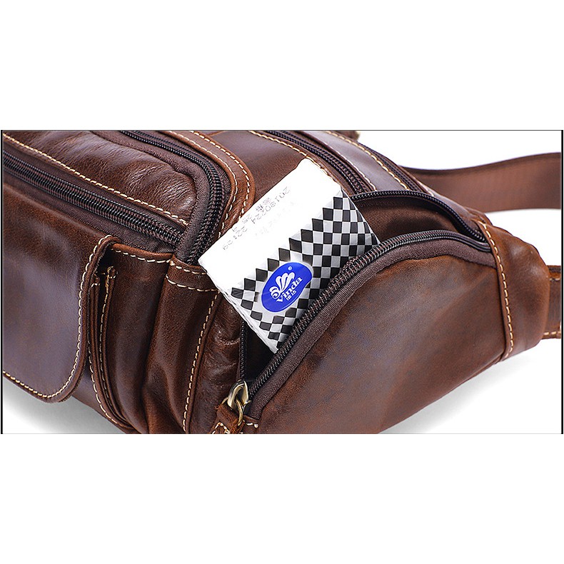 Túi Đeo Hông Da Bò Cao Cấp T103 - Phong Cách Năng Động Cá Tính - Thiết Kế Thời Trang | BigBuy360 - bigbuy360.vn