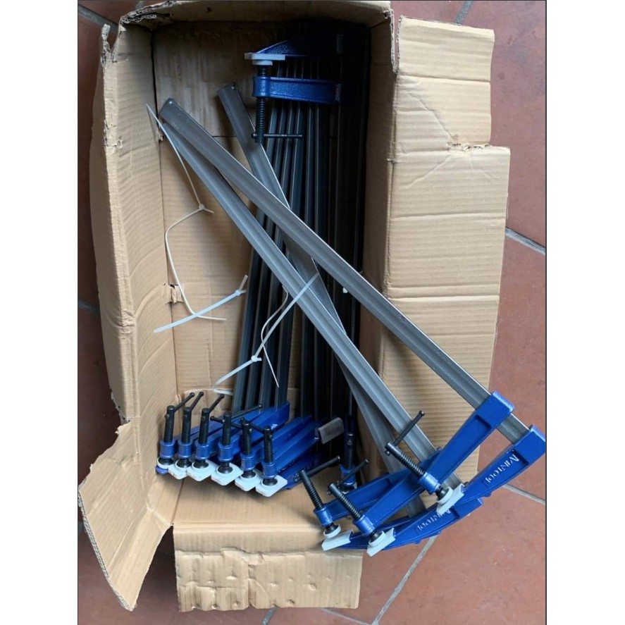 Vam F Tay Quay Dùng Để Kẹp, Cố Định Gỗ - Dụng Cụ Không Thể Thiếu Trong Nghề Mộc