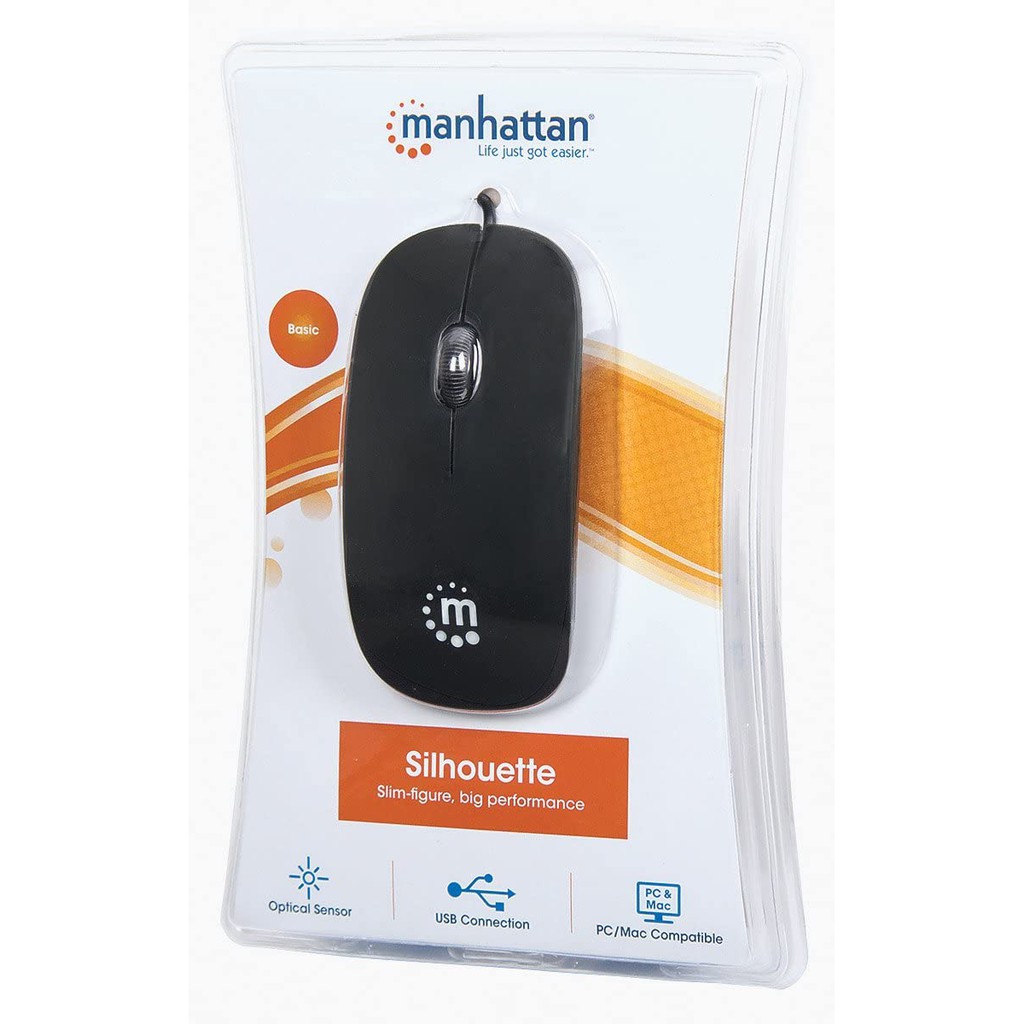 Chuột Rapoo N100/ Fortech L122/ Manhattan có dây cổng Usb Chính hãng | BigBuy360 - bigbuy360.vn