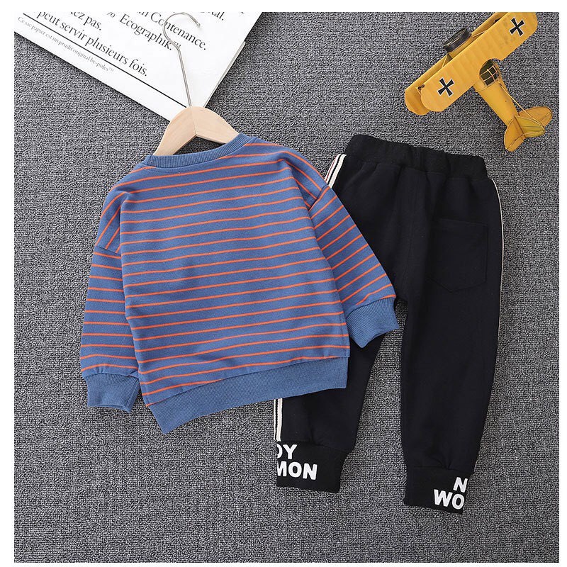 Bộ Nỉ Kẻ Plus Thu Đông Cho Bé Trai Và Bé Gái 8 Đến 34 Kg  KEN STORE