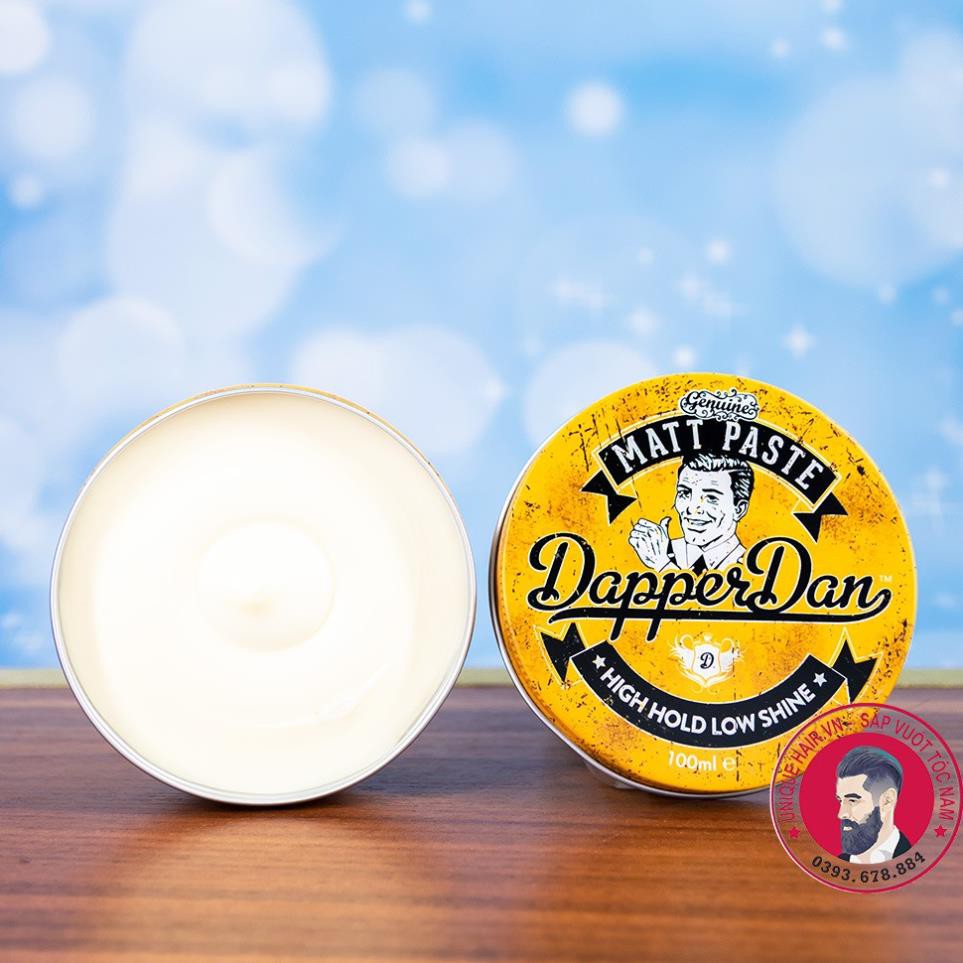 CHÍNH HÃNG STORE HÀ NỘI] Sáp vuốt tóc Dapper Dan Matt Paste  ! Travel Size 10-20-30g