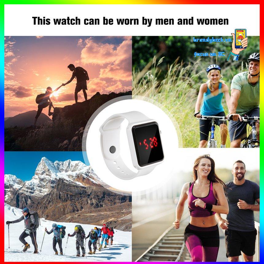 Đồng hồ điện tử thể thao siêu mỏng đa năng