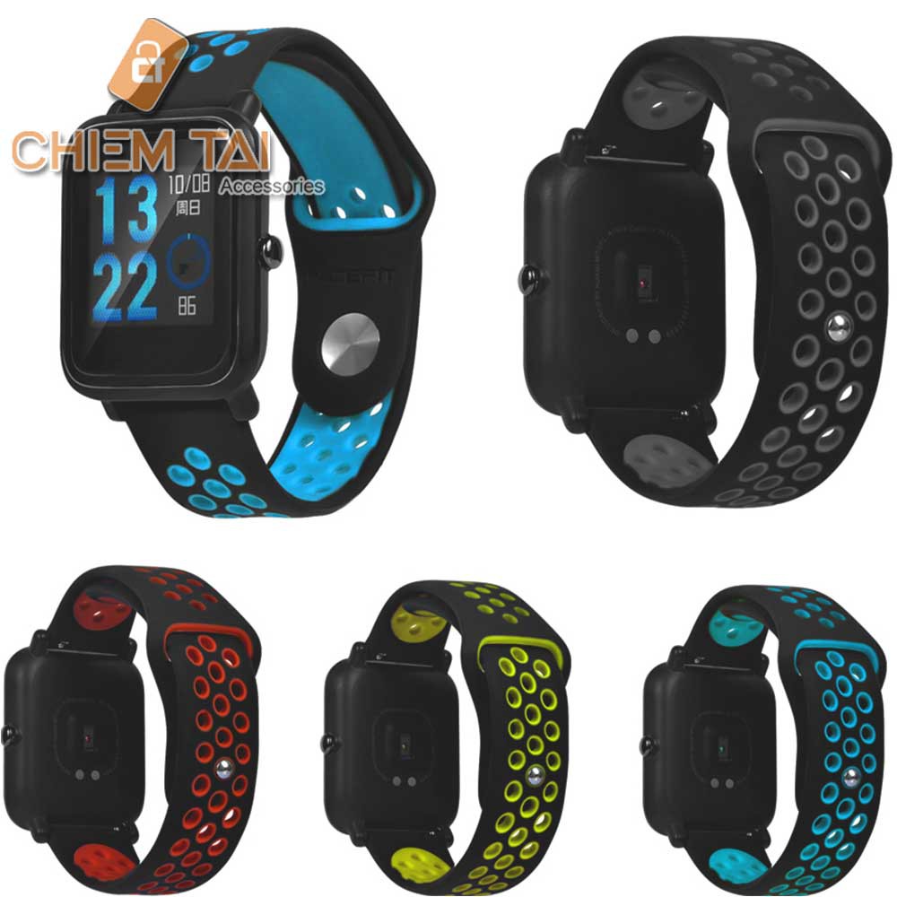 Dây Silicon đồng hồ Amazfit Bip 20mm (Apple watch edition)