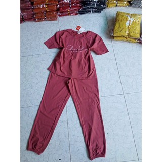 Set bộ thun quần dài