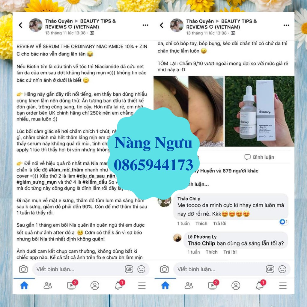 Serum Ngừa Mụn, Tinh chất Ngừa mụn thâm The Ordinary Niacinamide 10% + Zinc 1% Chính Hãng | BigBuy360 - bigbuy360.vn