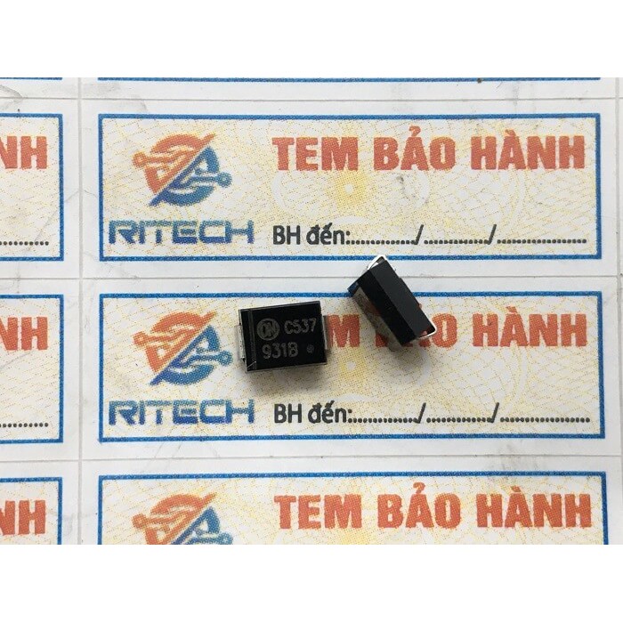 Combo 15 chiếc 1SMB5931B kí hiệu 931B Diode Zenner SMD 18V 3W DO-214AA