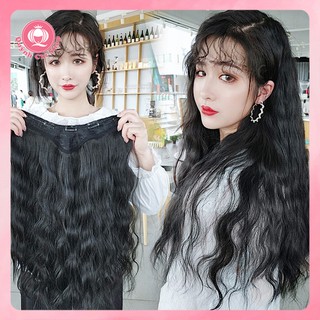 Tóc giả nữ kẹp V CAO CẤP, tóc xoăn xù mì dài, không rối mất nếp. Lỗi 1 đổi 1