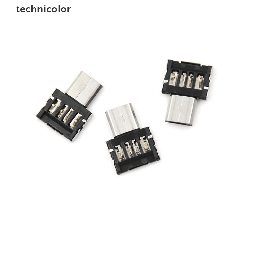 Set 3 Đầu Chuyển Đổi Cổng Micro USB Sang Cổng USB OTG Cho Điện Thoại
