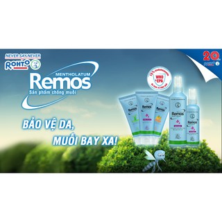 Xịt Chống Muỗi REMOS 60ml - 150ml