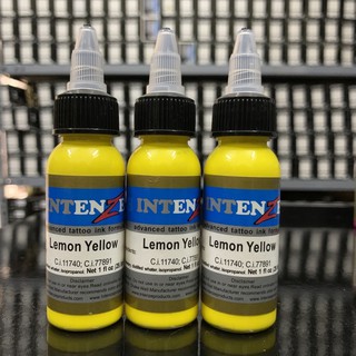 giá rẻ kịch sàn - Mực xăm màu vàng chanh intenze 30ml
