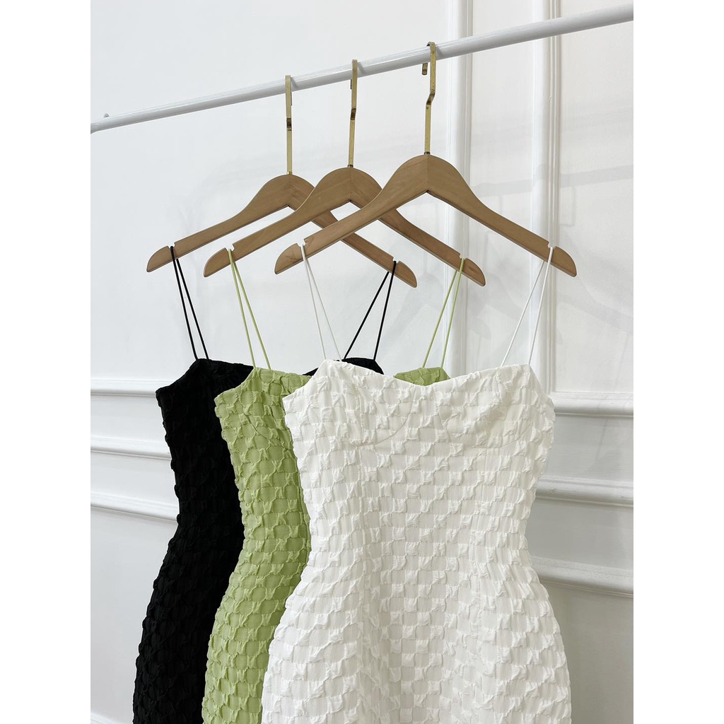 Đầm xoè 2 dây 3M thiết kế