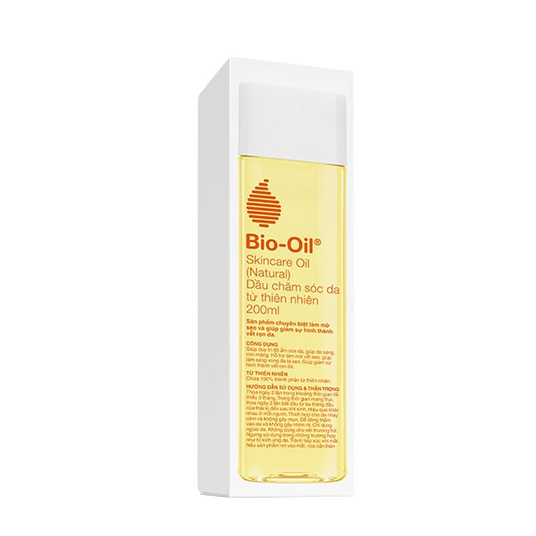 [CHÍNH HÃNG] - BIO-OIL SKINCARE NATURAL OIL 200ML (Chai/200ml) - Dầu Chăm Sóc Da Từ Thiên Nhiên Bio-Oil Làm Giảm Rạn Da | BigBuy360 - bigbuy360.vn